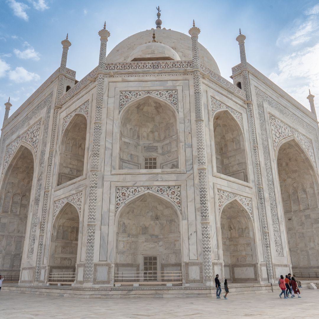 Side View of Taj Mahal